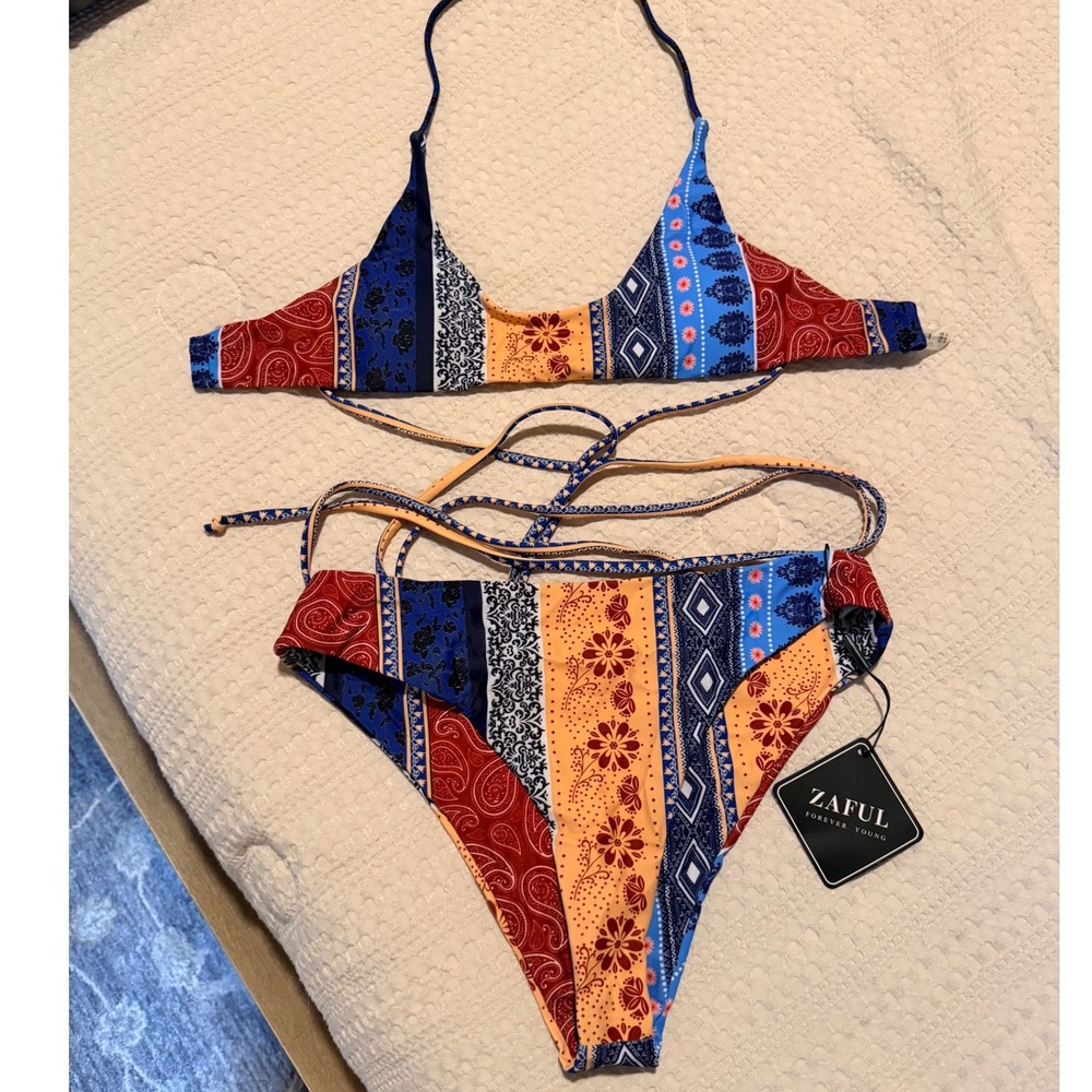 Zaful Forever Young Bikini